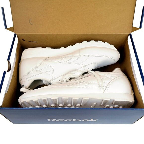 Reebok Shoes - Reebok Classic Renaissance Sneakers White/Grey Shoes Women's US 8.5 w/ Box